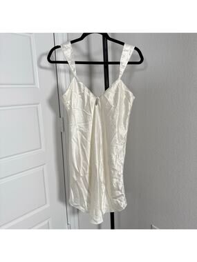 Y2K vintage white slip dress Kathryn tag size medium